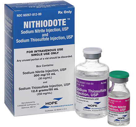 sodium thiosulfate as poison antidote